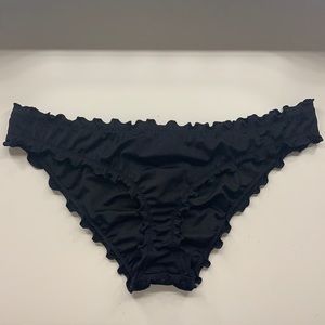 Shade And Shore Ruffle Cheeky Bikini Bottom